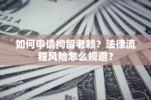 北京如何申请拘留老赖？法律流程风险怎么规避？