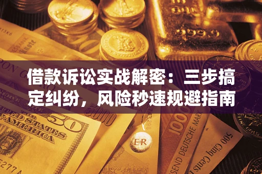 北京借款诉讼实战解密：三步搞定纠纷，风险秒速规避指南