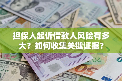 北京担保人起诉借款人风险有多大？如何收集关键证据？