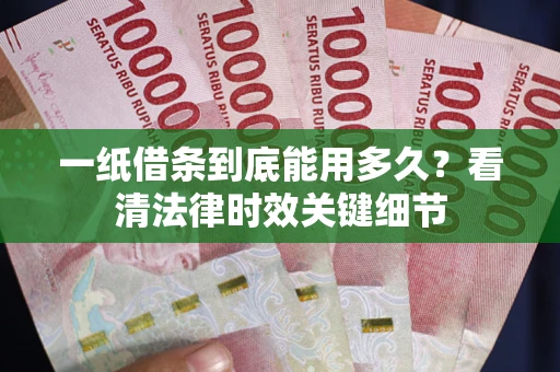 北京一纸借条到底能用多久？看清法律时效关键细节