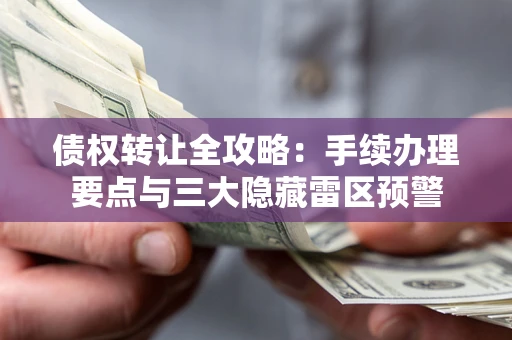 北京债权转让全攻略：手续办理要点与三大隐藏雷区预警