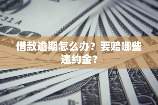 北京借款逾期怎么办？要赔哪些违约金？