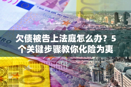 北京欠债被告上法庭怎么办？5个关键步骤教你化险为夷